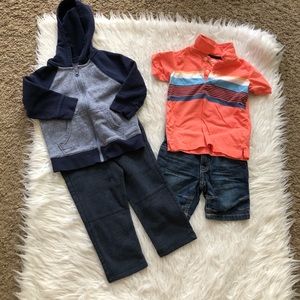 2T toddler boy clothes bundle